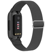 INF Najlonski pašček za uro Fitbit Inspire 3 DarkGrey, (21605615)