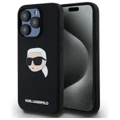 1 to 3 OVITEK KARL LAGERFELD MAGNETNI ZA IPHONE 15 PRO SILIKON KARL HEAD PRINT