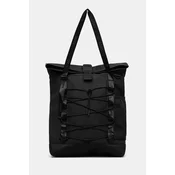 Torba Rains Trail Rolltop Tote Bag W3 črna barva, 13390