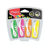 Maped text marker MINI FLUO 1/4 set