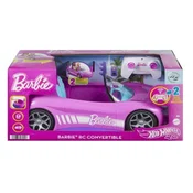 Hot Wheels RC Barbie roza kabriolet