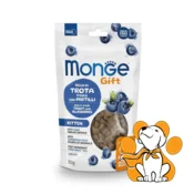 Monge Meat Minis Kitten Poslastice Za Macice, 50g, Pastrmka sa Borovnicom