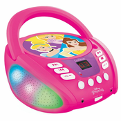 Svjetleci Bluetooth CD player Disney Princess