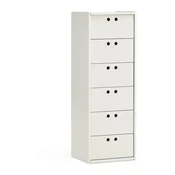 Kremno bela omarica 40x118x40 cm Wally – Teulat