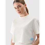 Womens cropped t-shirt 4F