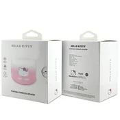 shumee Bluetooth 5.0 zvočnik Hello Kitty z elektroplatom in gradientnim roza vzorcem