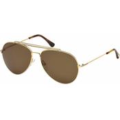 TOM FORD Naocare za sunce Indiana 0FT0497 28H 60, Polarizovane, Zlatne boje