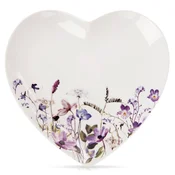 Orion Talerz deserowy porcelanowy serce LOUKA 17,5x17 cm