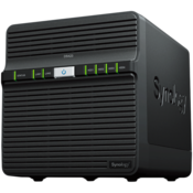 Synology DiskStation DS423, Tower, 4-Bays 3.5 SATA HDD/SSD, CPU 4-core 1.7 GHz, 2 GB DDR4 non-ECC, 2 x 1GbE RJ-45, 2 X USB 3.2, 2.21 kg, 2y