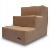 shumee Stopnice za pse za kavč in posteljo bež york buldog HUGGY DOGGY Climber S