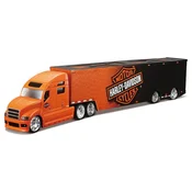 Maisto - Harley-Davidson Haulers, črno-oranžno, 1:64