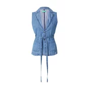 UNITED COLORS OF BENETTON Brezrokavnik moder denim