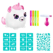 Epee Ustvarjalni komplet Airbrush Neon Squish Pals s plišasto igračo