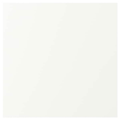 VALLSTENA Front fioke, bela, 40x40 cm