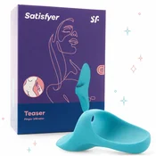 Satisfyer Vibrator za prste 12 načinov USB vodoodporen - Teaser Finger