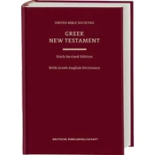 Greek New Testament GNT6. With Greek-English Dictionary