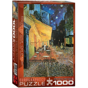 Eurographics - Puzzle Vincent van Gogh: Coffee Shop - 1 000 kosov