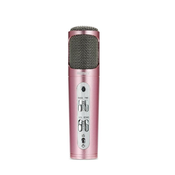 Mikrofon K02, 3.5mm AUX, Remax, pink