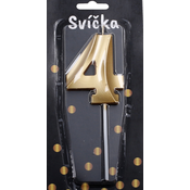Svečka številka 4 Bronze