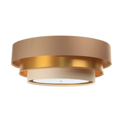 Plafonska lampa TRINITI 2xE27/60W/230V braon/zlatna/bež