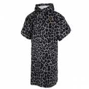 Mystic PONCHO Velours AOP - 900 Black