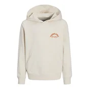JACK & JONES JUNIOR Dukserica za decake 12274622, Bež