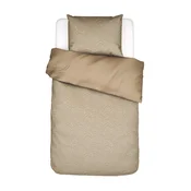 Essenza POSTELJNINA RAYE 135/200 cm saten zlatorjava