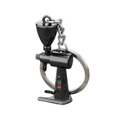 Obesek za ključe z mlinčkom za kavo Coffea black