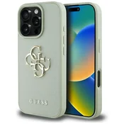 1 to 3 Guess Tpu Ovitek Za Iphone 16 Pro Z Velikim 4G Logotipom Dizajn Granuliran