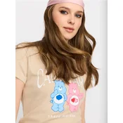 Sinsay - Pamucna majica kratkih rukava Care Bears - BEŽ
