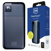 3MK Powerbank z LED zaslonom, hitro polnjenje za 3 naprave 20000 mAh Multi-Charge USB-C&USB-A 3mk PowerHouse