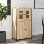 Vidaxl vidaXL Omarica sonoma hrast 62x32x106,5 cm Material na osnovi lesa