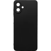mobilNET silikonski ovitek Samsung Galaxy A07 4G, črni (Matt)