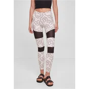 Womens Tech Mesh LEGGINGS AOP Soft Seagrass