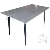 Jedilna miza Adria - 140x80 cm - siva