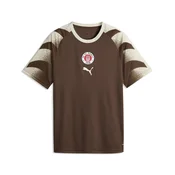 PUMA FC St. Pauli Warm-Up Jersey Men, Sport, Espresso Brown/White, XS