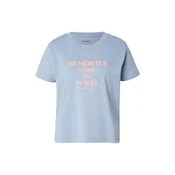 Pepe Jeans Majica svetlo modra / marelica