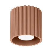 Sollux  SL.1804 - Spot svetiljka AURA 1xGU10/10W/230V 10 cm braon