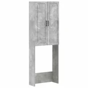 vidaXL Kabineta za stranišče UTRECHT Betonsko siva 66 x 25,5 x 190 cm