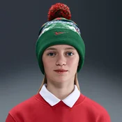 Nike Peak Older Kids Standard Cuff Beanie - Green
