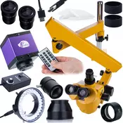 Rosfix Neptune Pro MSNP-T-WDMS3-O Trinokularni Mikroskop Na Visičnik – 7–45x Povečava, Panasonic HDMI Camera, LED Osvetlitev 56x | Profesionalni Servis, (5000212290)