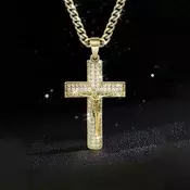Verska ogrlica s križem | SALVATORA