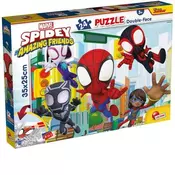 LISCIANI Puzzle Marvel Spidey Amazing Friend 2u1 složi I oboji - 24 dela
