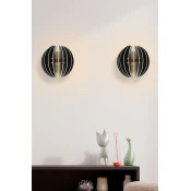 Opviq Zidna lampa E27 Socket, Crna