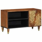 TV ormar Medeno smeda 80 x 33 x 46 cm Cvrsto drvo manga