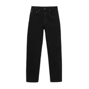 Pull&Bear Kavbojke črn denim