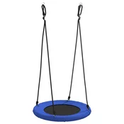 vidaXL vidaXL Gnezdeča gugalnica Modra O 100 cm, nosi do 100 kg, Oxford tkanina, (22012593)