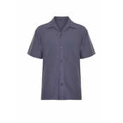 Trendyol Indigo Relaxed Fit Wide Collar Shirt