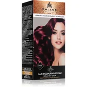 Kallos Glow Lasting Cream Colour permanentna barva za lase odtenek Violet 60 ml