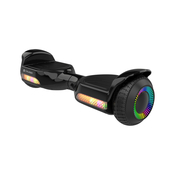 Električno dvokolo skuter rolka LED RGB 100kg Cruiser 10 km/h črna
